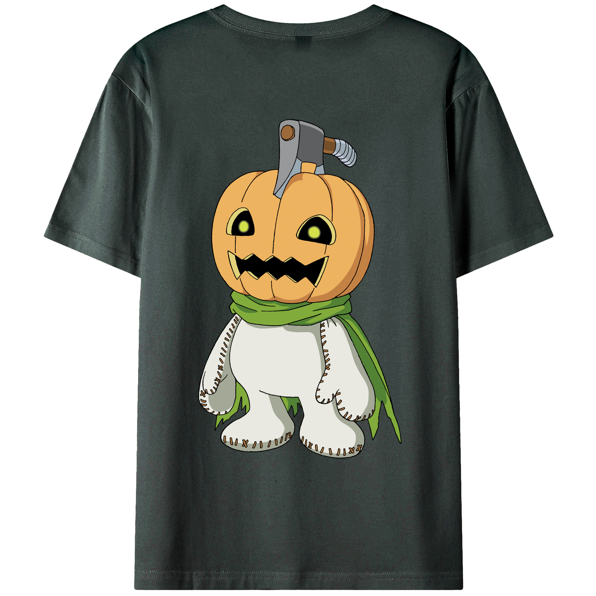 （画像用） Digimon デジタルモンスター/デジモン 綿100％ メンズ半袖Tシャツ（バックプリント） 通気性